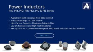SMD Power Inductors : PIA, PIB, PIO, PIP, PIQ, PIU